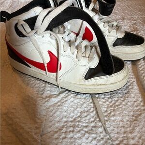 Nike Kids' Red and Black Sneakers